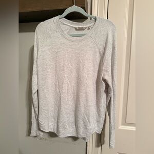 Athleta Gray Long Sleeve Tee